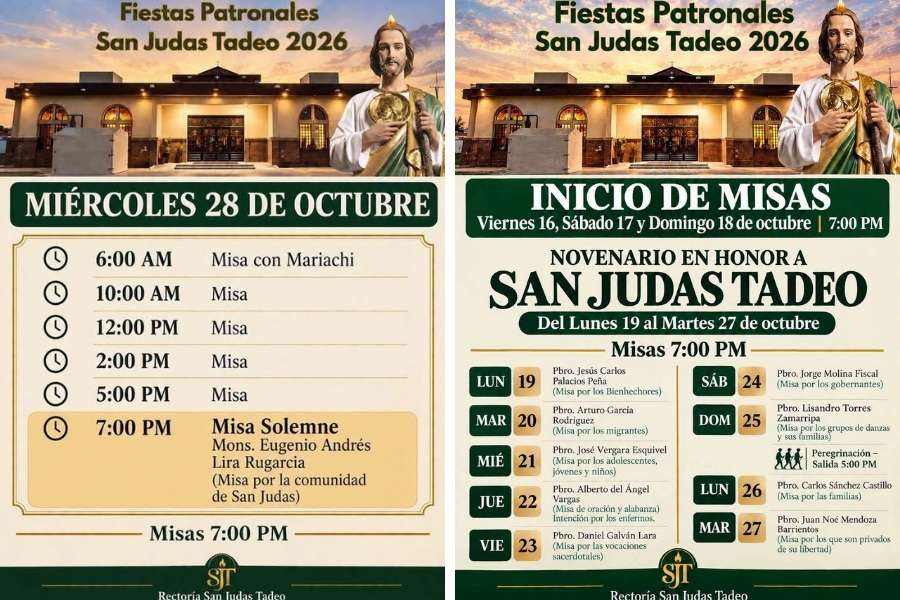 fiestas patronales Matamoros 2026