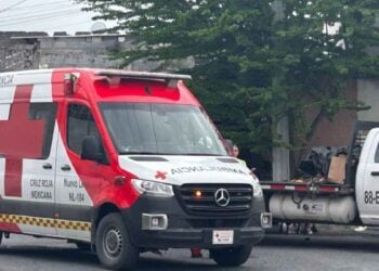heridos fuerte choque Monterrey
