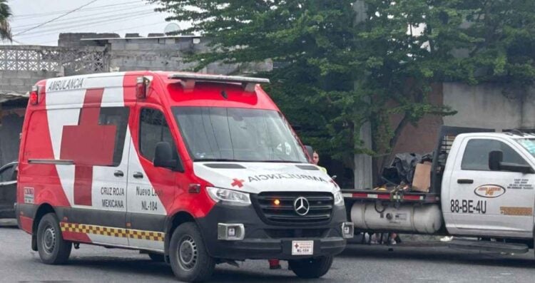 heridos fuerte choque Monterrey