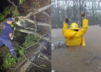 huracán Simón por Guerrero