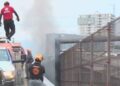 incendio al Metro en Monterrey