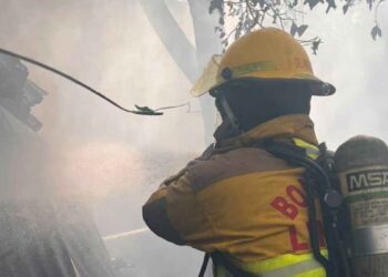 incendio casa La Petaca