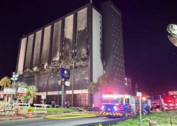 incendio en hotel de Laredo