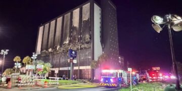 incendio en hotel de Laredo