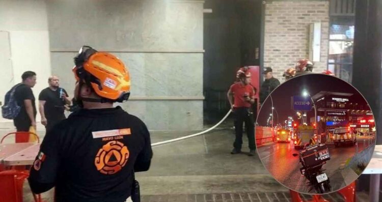 incendio en restaurante Jabalina en Monterrey