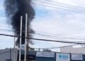 incendio patio San pedro