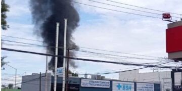 incendio patio San pedro