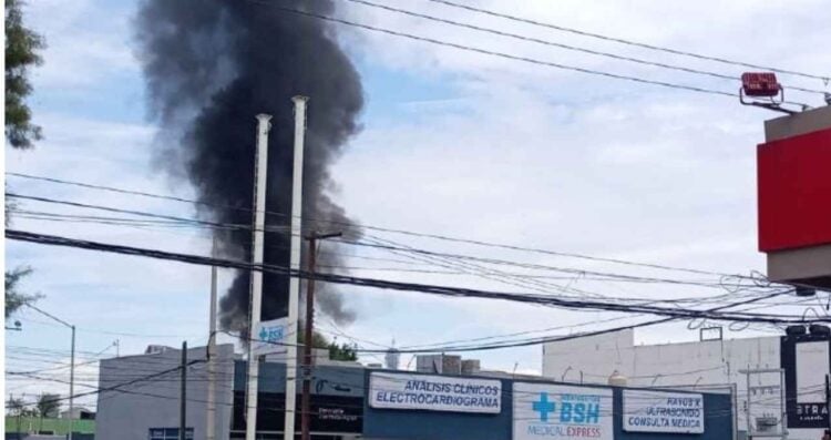 incendio patio San pedro