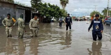 lluvias fuertes en Matamoros