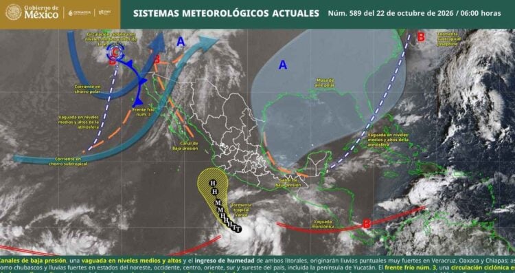 masa de aire polar este jueves