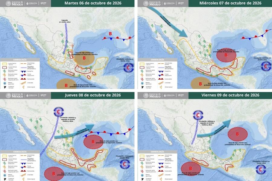 oleaje elevado en Tamaulipas