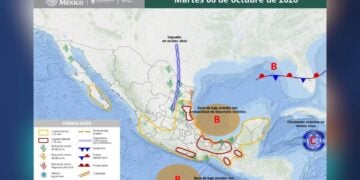 oleaje elevado en Tamaulipas