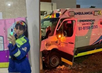 Identifican a paramédica fallecida en choque de ambulancia en Monterrey, Nuevo León