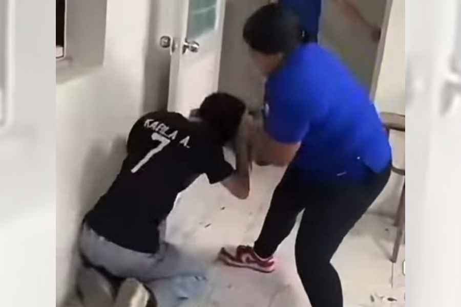 pelea alumnas Nuevo Laredo