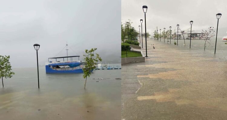 presa La Boca en Santiago