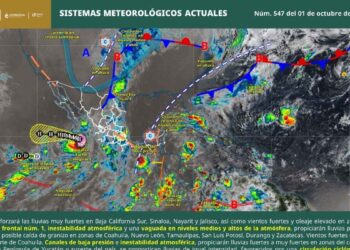 primer frente frío en México