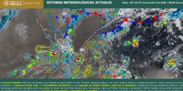 primer frente frío en México