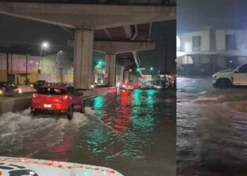 primer frente frío en Monterrey