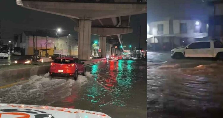 primer frente frío en Monterrey