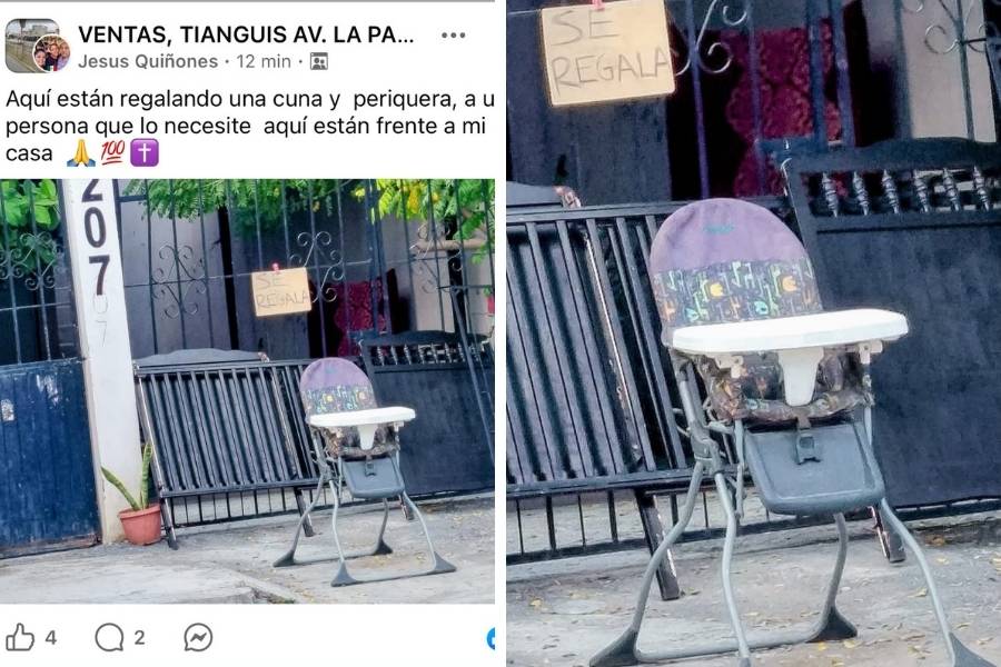 regalan cuna para bebé en Ciudad Victoria