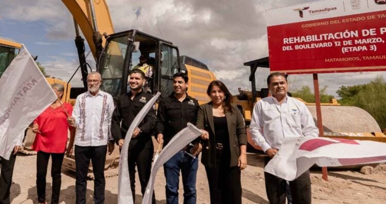 rehabilitación bulevar Matamoros