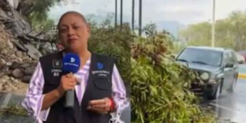 reportera camarografo estables Monterrey