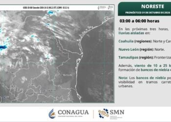 temperatura mínima y máxima en Tamaulipas