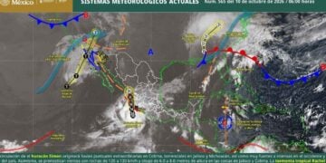 tormenta Rachel 10 de octubre