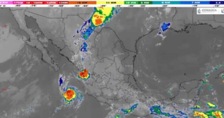 tormenta eléctrica hoy en Tamaulipas