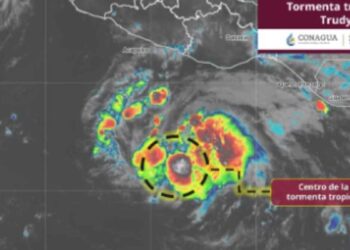 tormenta tropical Trudy