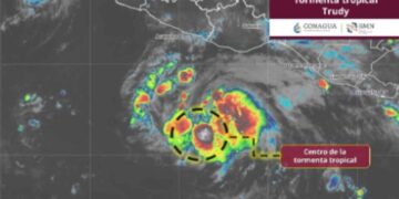 tormenta tropical Trudy