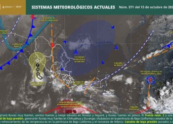 tormentas más fuertes martes