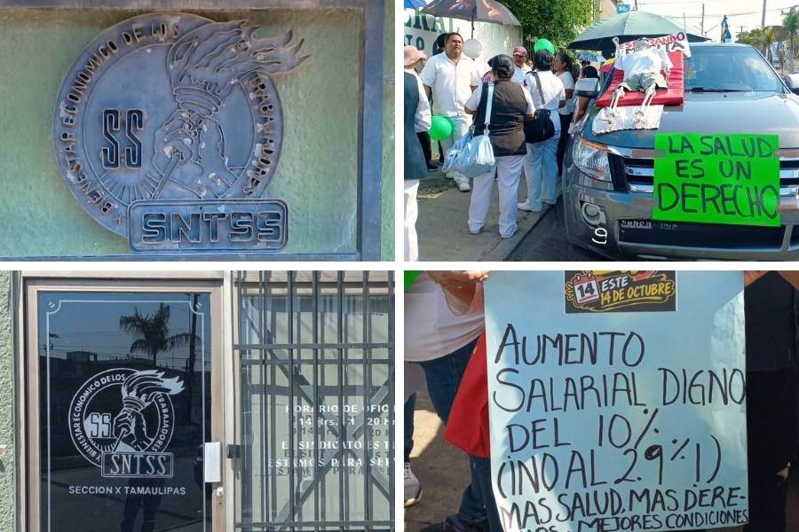 trabajadores del IMSS en Ciudad Madero