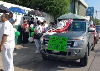 trabajadores del IMSS en Ciudad Madero