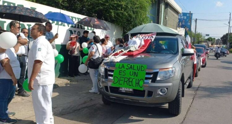 trabajadores del IMSS en Ciudad Madero
