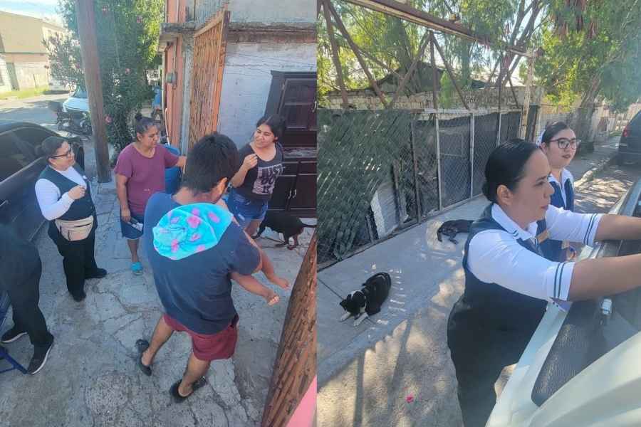vacunación colonia Nuevo Laredo