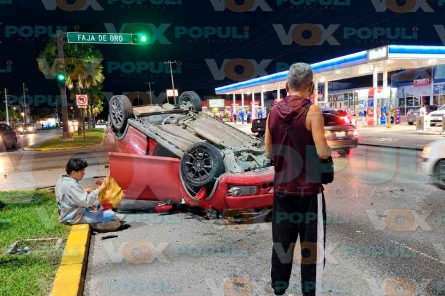 volcadura Lopez Mateos Tampico