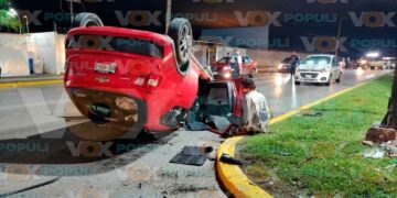 volcadura Lopez Mateos Tampico