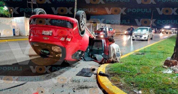 volcadura Lopez Mateos Tampico