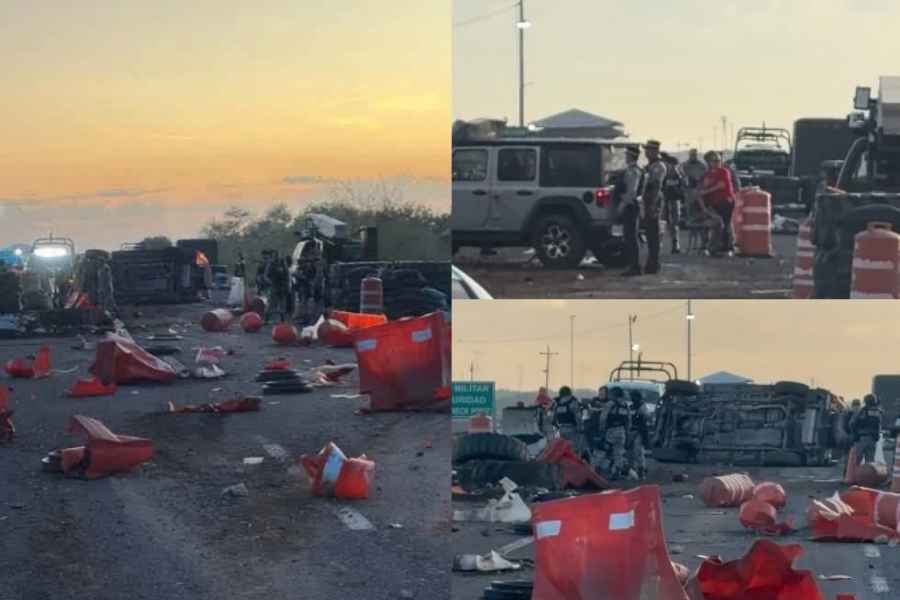 vuelca en la Monterrey-Reynosa