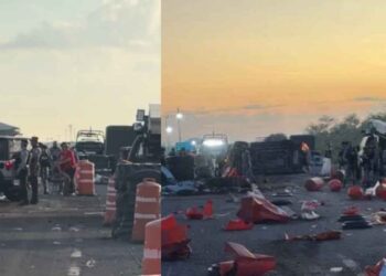 vuelca en la Monterrey-Reynosa