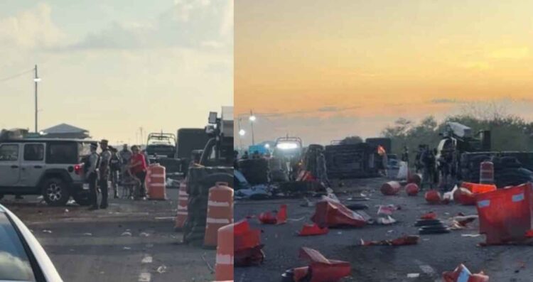 vuelca en la Monterrey-Reynosa